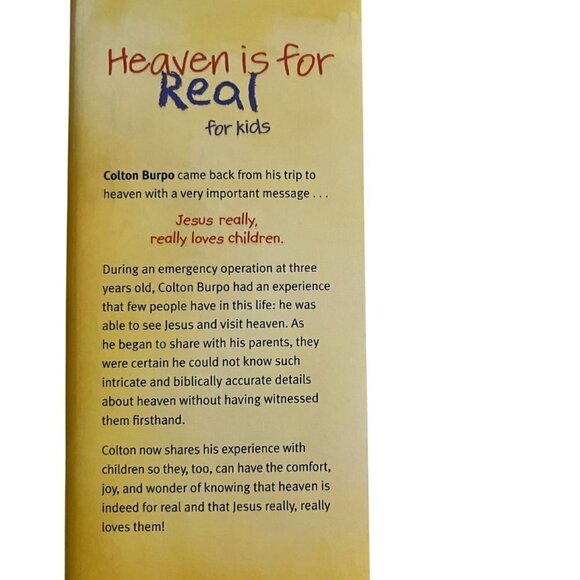 Heaven Is for Real: A Little Boy's Astounding Story of His Trip to Heaven - Picture 4 of 4